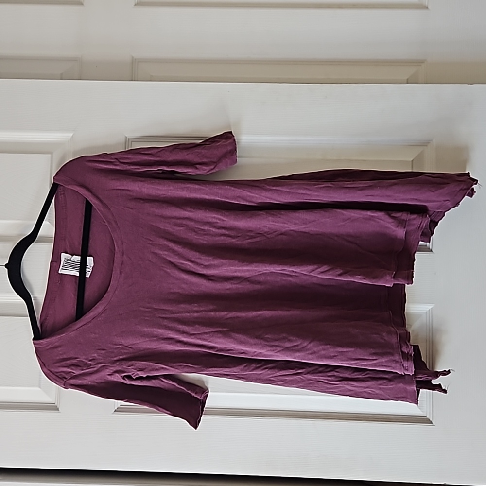 Free People Bohemian Tunic,Purple, Small